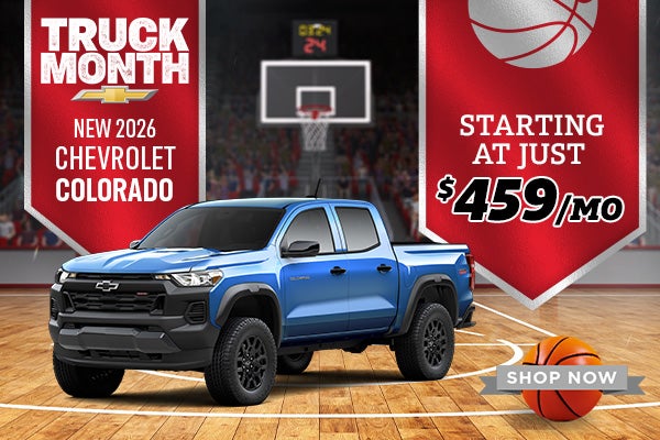 New 2026 Chevrolet Colorado Starting at just $459/mo