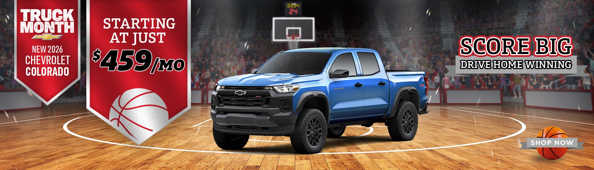 New 2026 Chevrolet Colorado Starting at just $459/mo