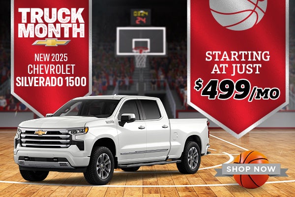 New 2025 Chevrolet Silverado 1500 Starting at just $499/mo